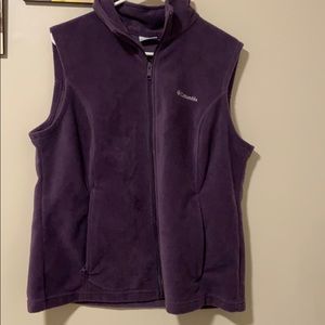 Purple Columbia vest